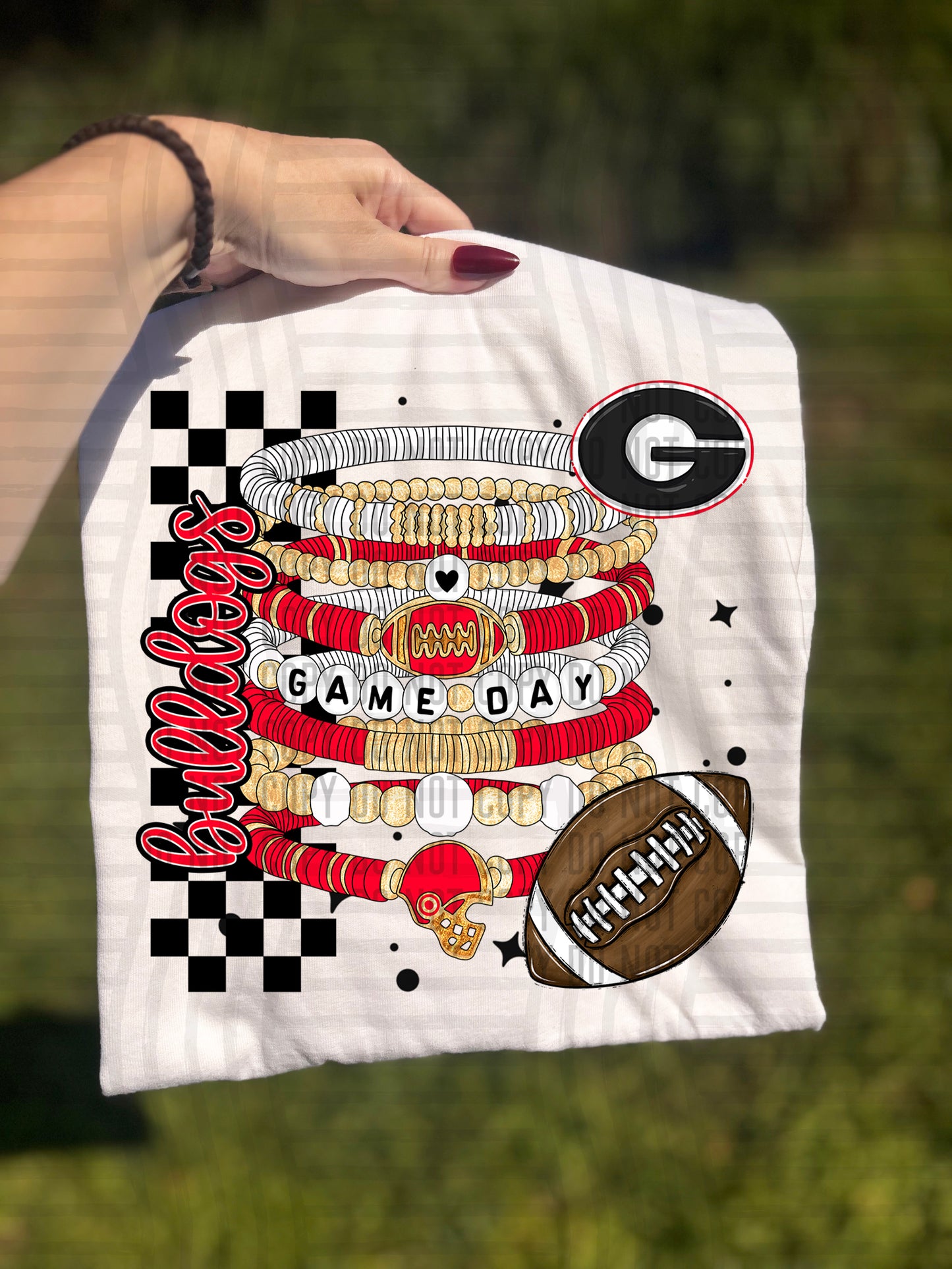 College Football Teams Stacked Bracelets (Choose Yours) 00921
