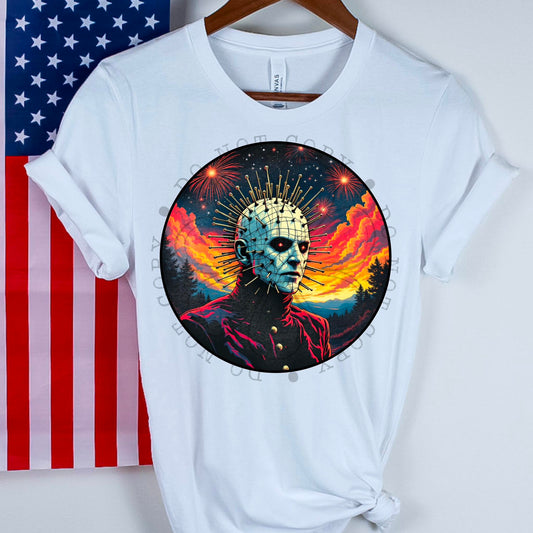 Horror Patriotic Pinhead 02029