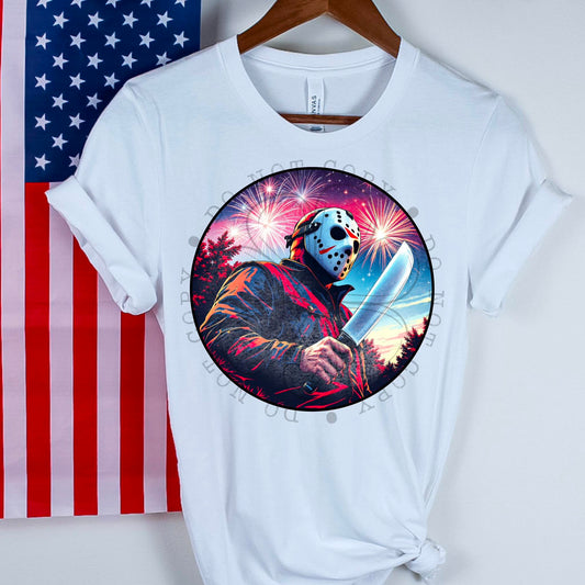 Horror Patriotic Jason 02030