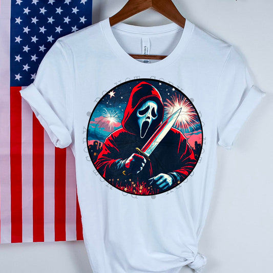 Horror Patriotic Ghostface 02034