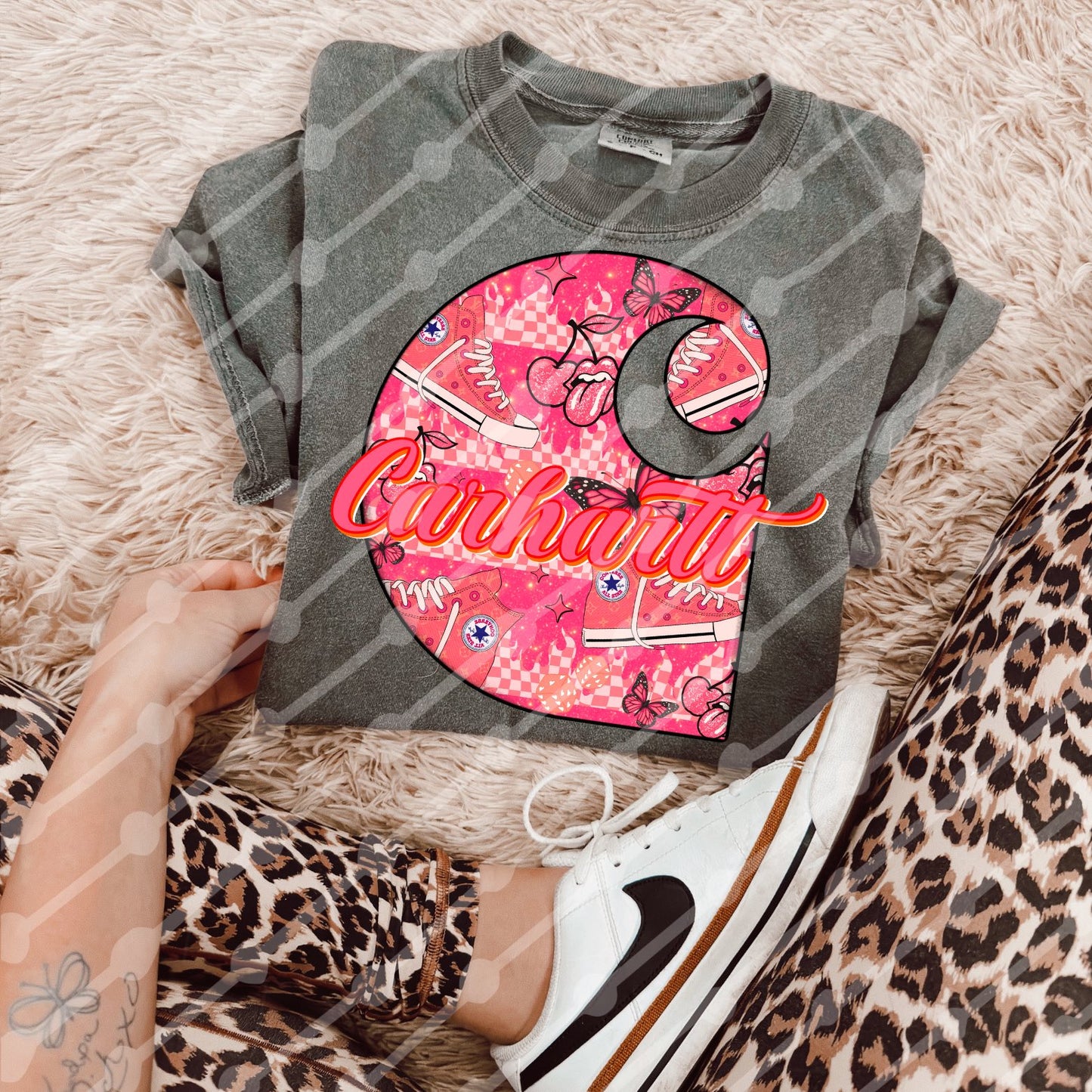 Pink Boujee Converse CH 07154