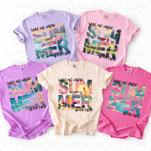 Take Me Where Summer Never Ends (Choose Yours) 01811