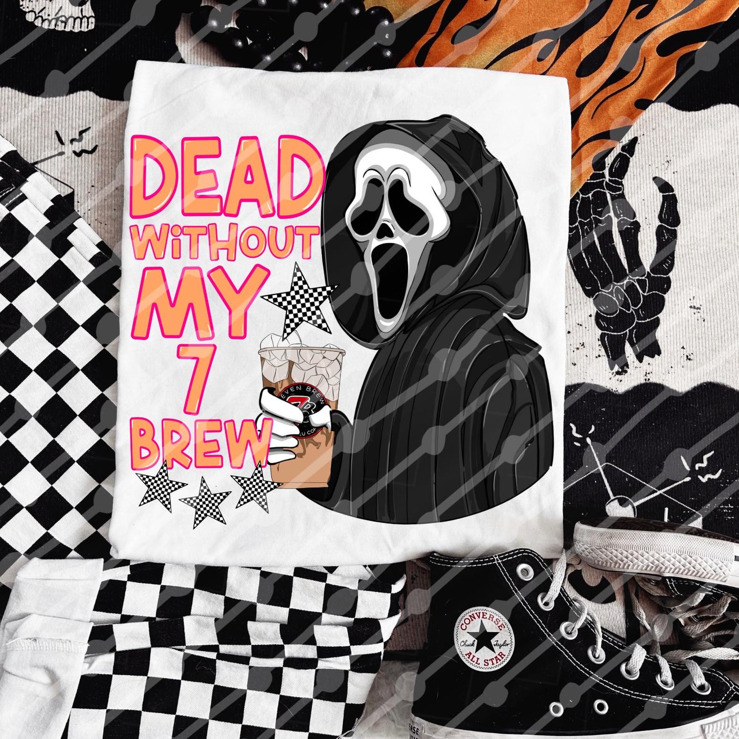 Dead Without My 7Brew Ghostface 01712