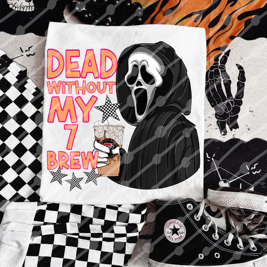 Dead Without My 7Brew Ghostface 01712