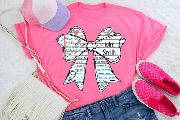 Teacher Notebook Coquette Custom Personalized 01722