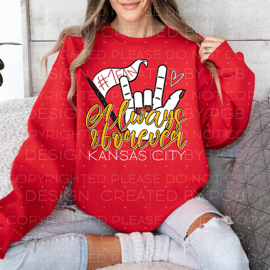 Always and Forever Kansas City Fan 01382