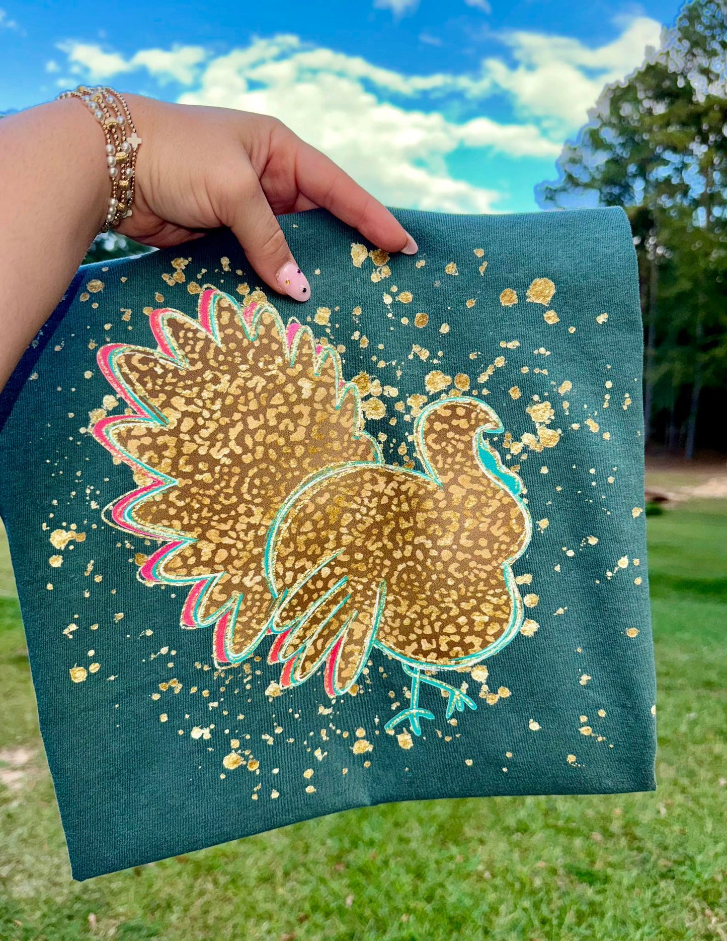 Turkey Gold Splatter 00557