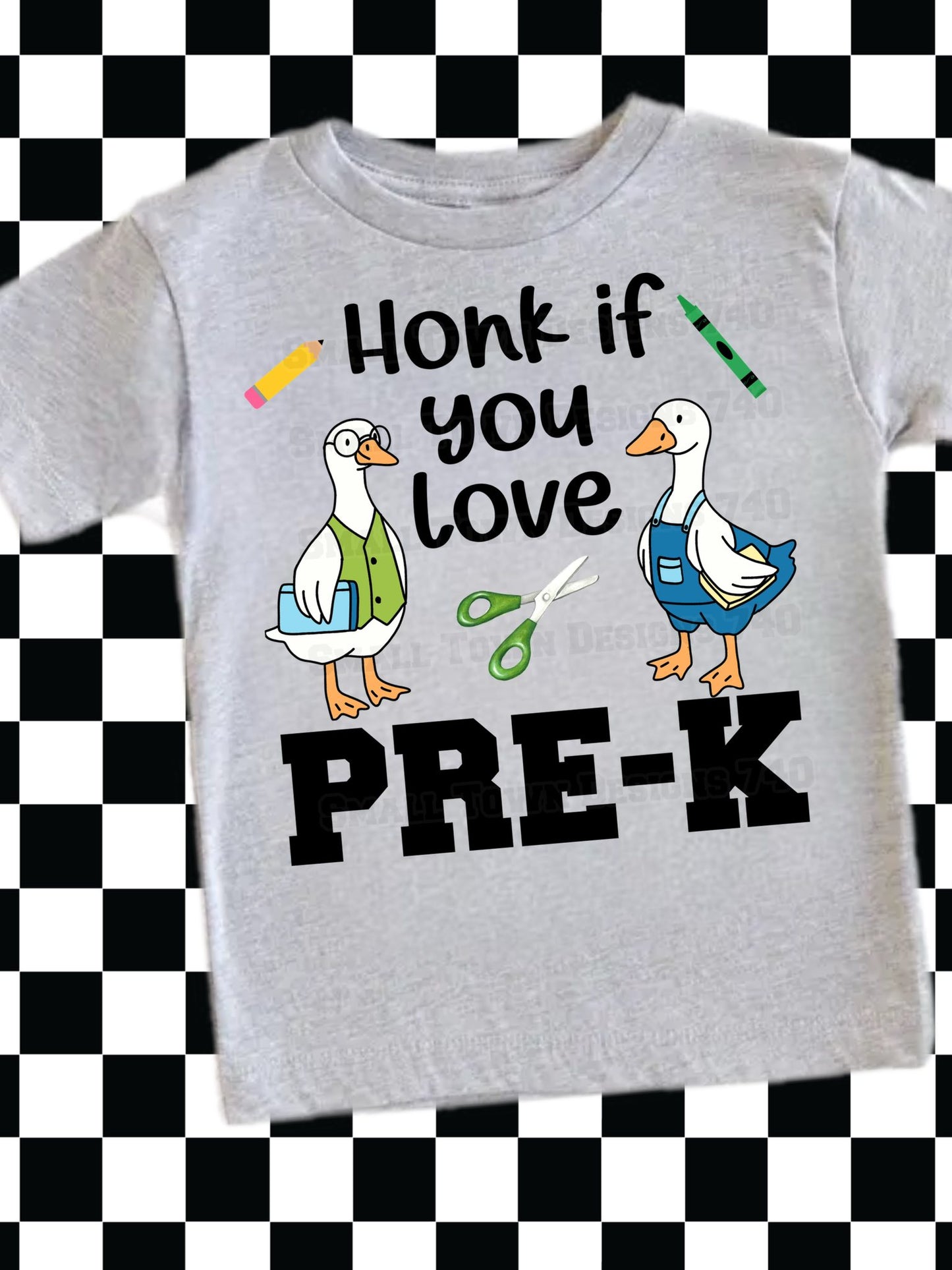 Honk If You Love Grade Level and Teaching (Choose Yours) 01631