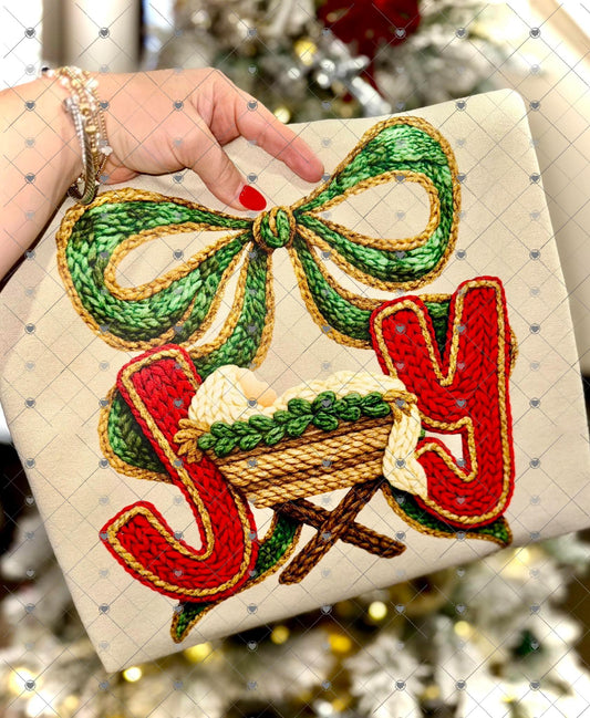 Faux Yarn Joy Baby Jesus 00108
