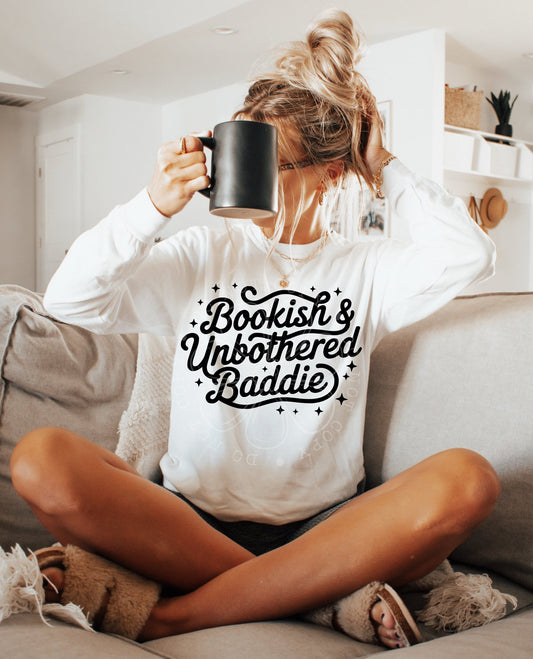 Bookish Unbothered Baddie 00908