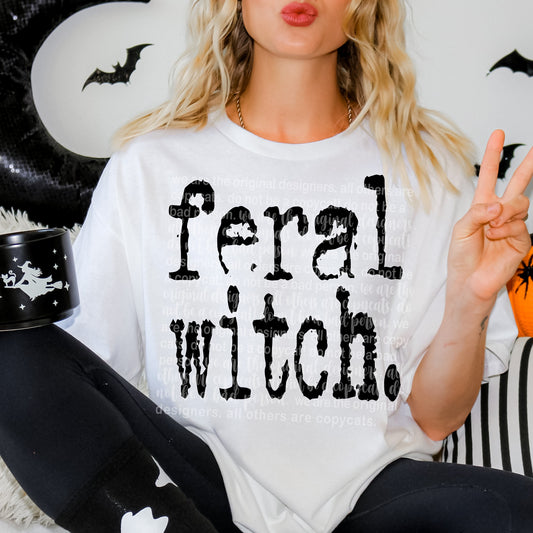 Feral Witch Typography 01519