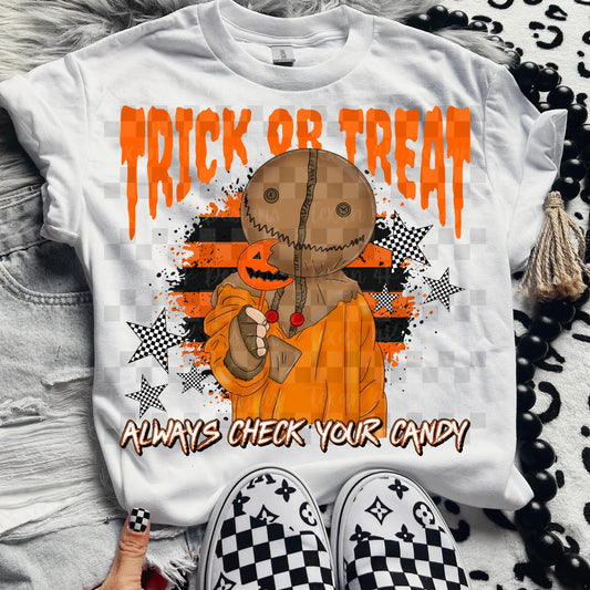 Trick or Treat Always Check Your Candy 01561