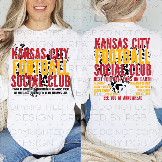 Kansas City Social Club (BACK ONLY) 01374