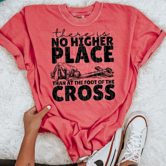 No Higher Place Than at the Foot of the Cross 01463