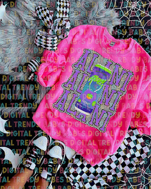 Checkered Stacked Alani Witch's Brew 01066
