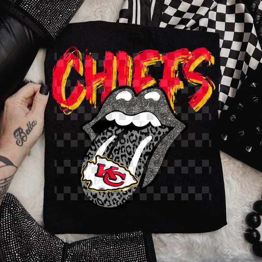 Pro Football Team Leopard Tongue (Choose Yours) 01336