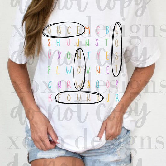 Once Lost Now Found Crossword 01322