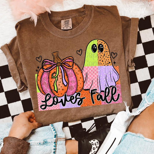 Loves Fall Ghost Pumpkin 01227
