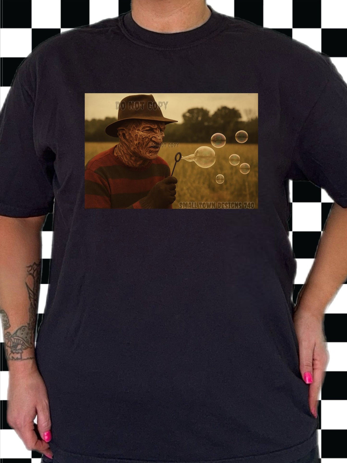 Horror Characters Blowing Bubbles (Choose Yours) 01045