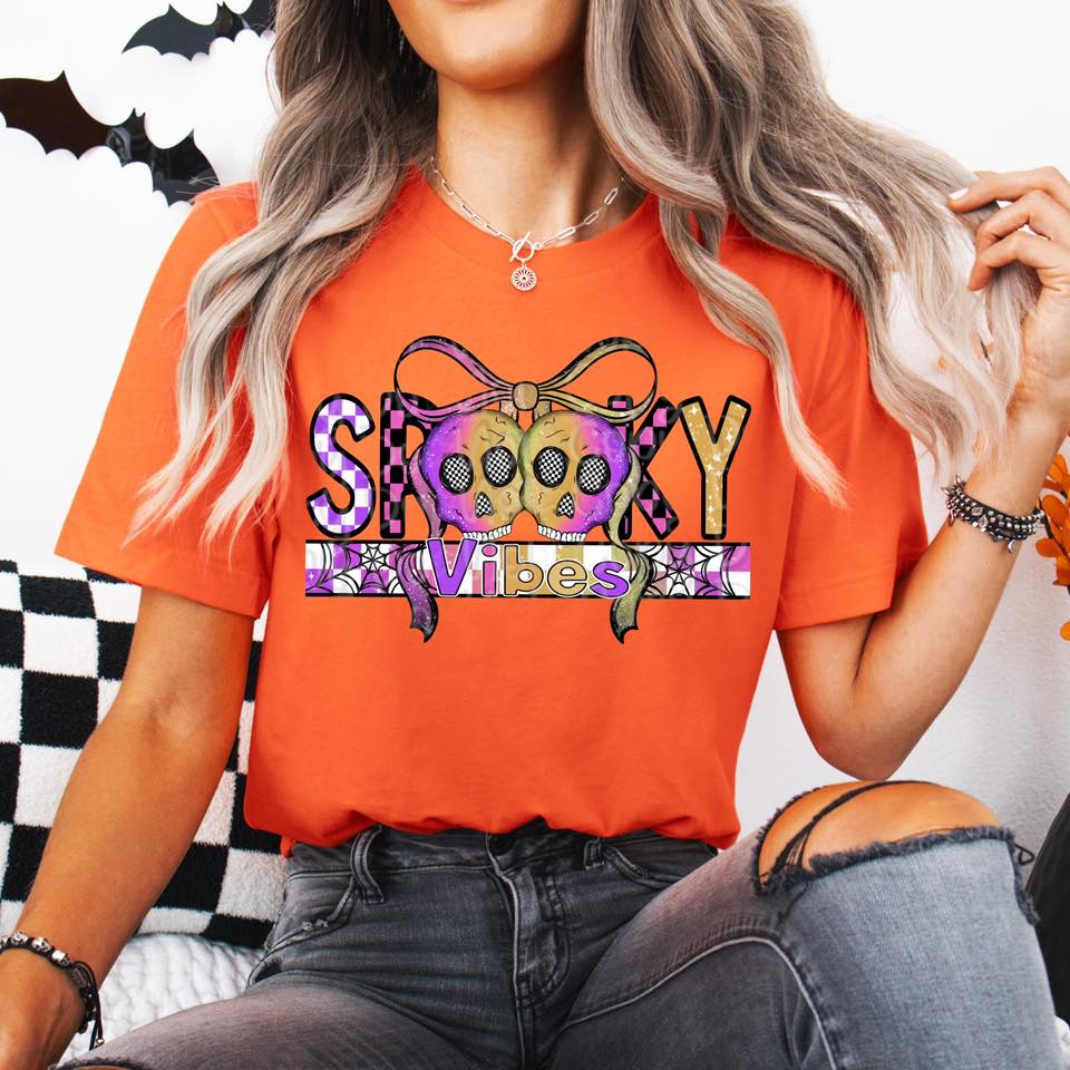 Spooky Vibes Skulls 01226