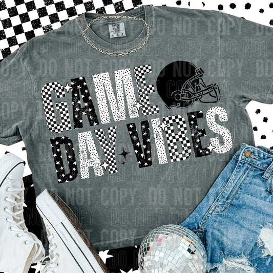 Retro Game Day Vibes Football 00239