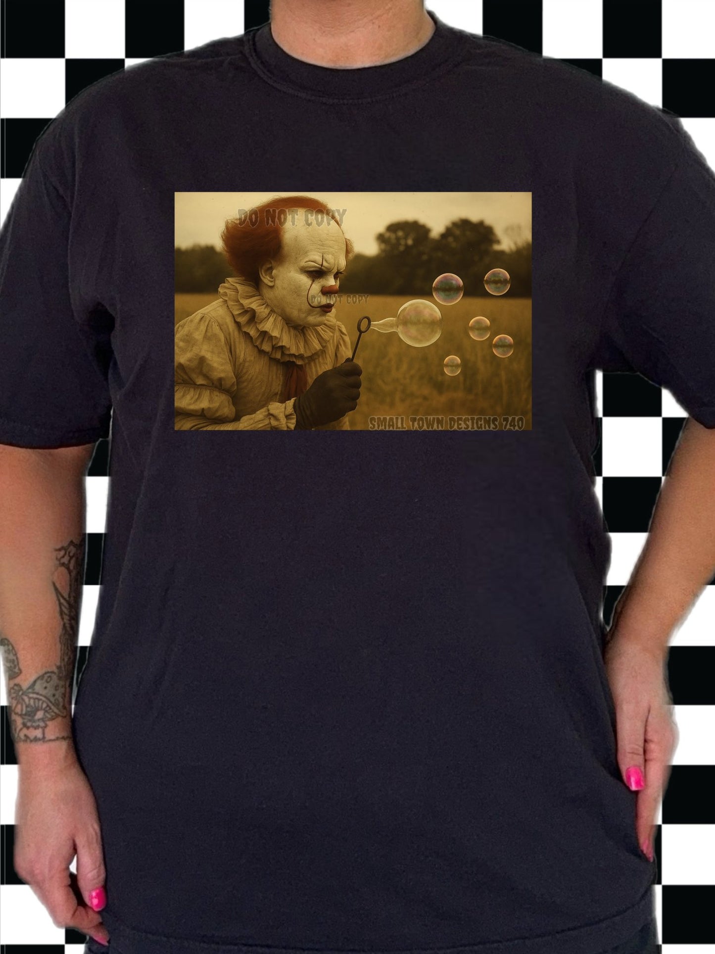 Horror Characters Blowing Bubbles (Choose Yours) 01045