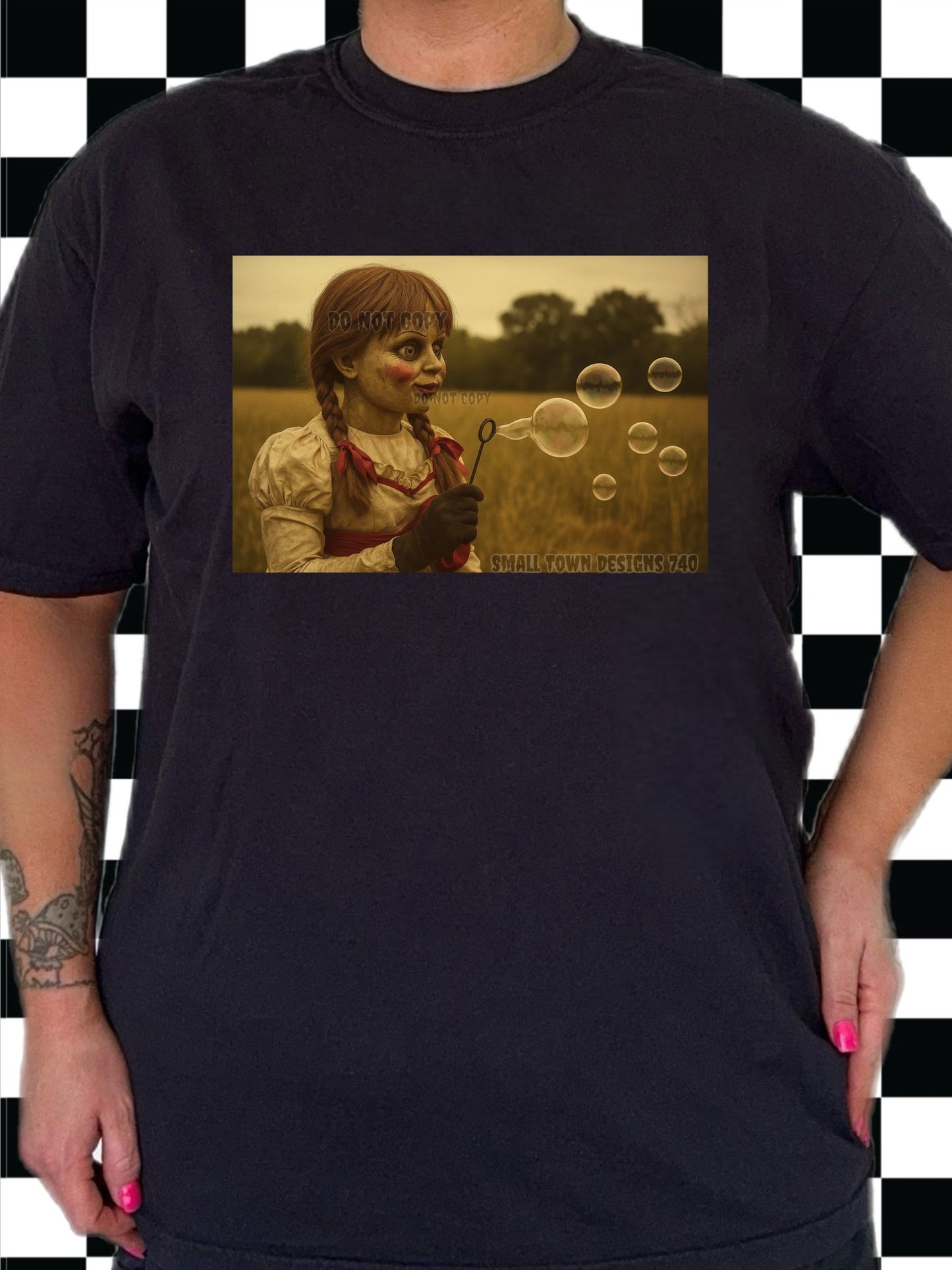 Horror Characters Blowing Bubbles (Choose Yours) 01045