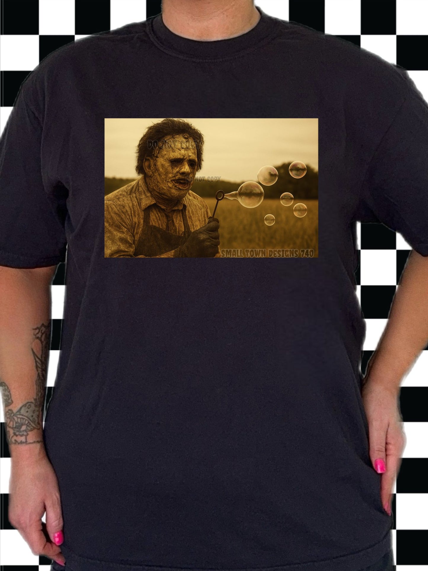 Horror Characters Blowing Bubbles (Choose Yours) 01045