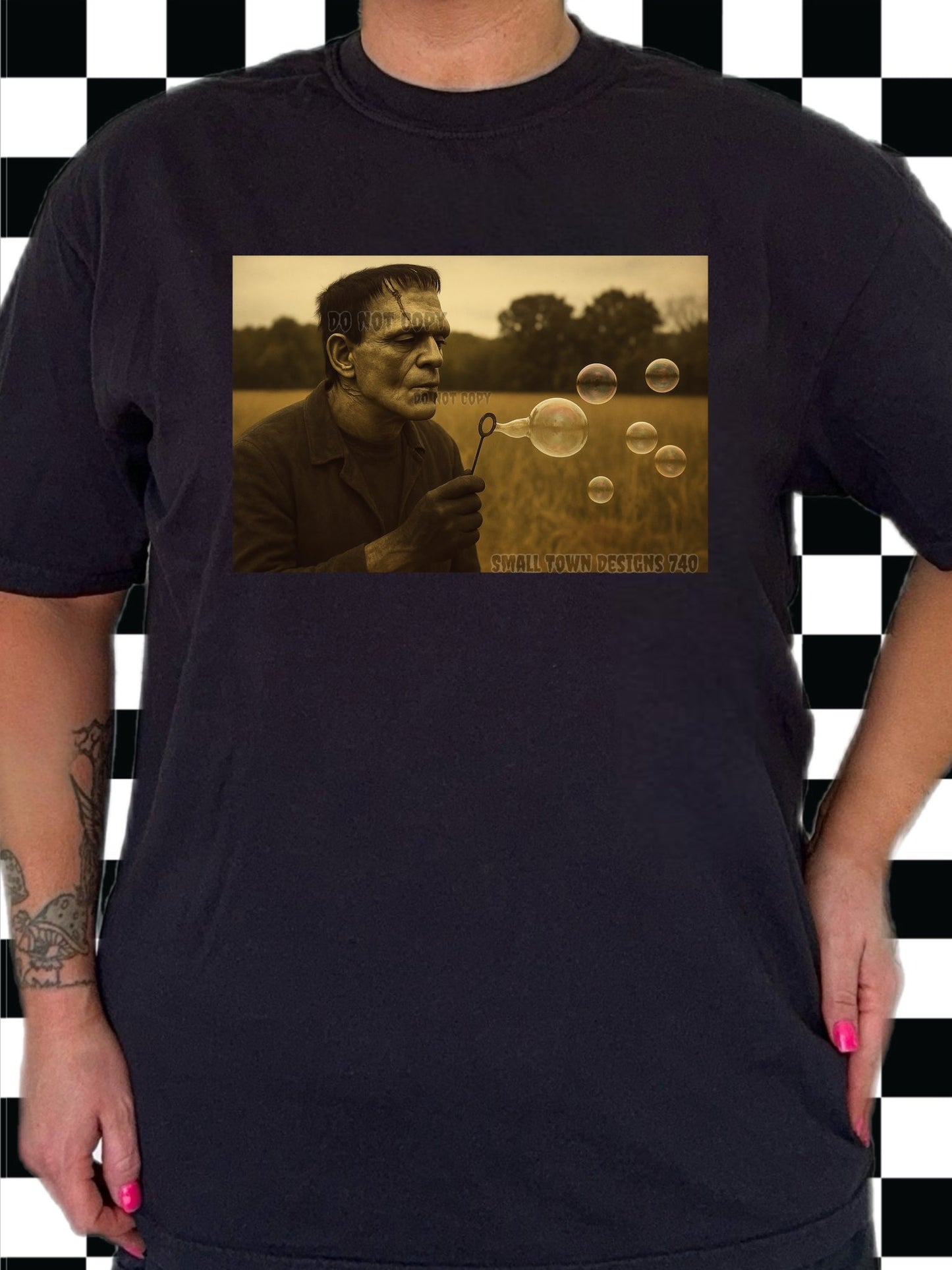 Horror Characters Blowing Bubbles (Choose Yours) 01045