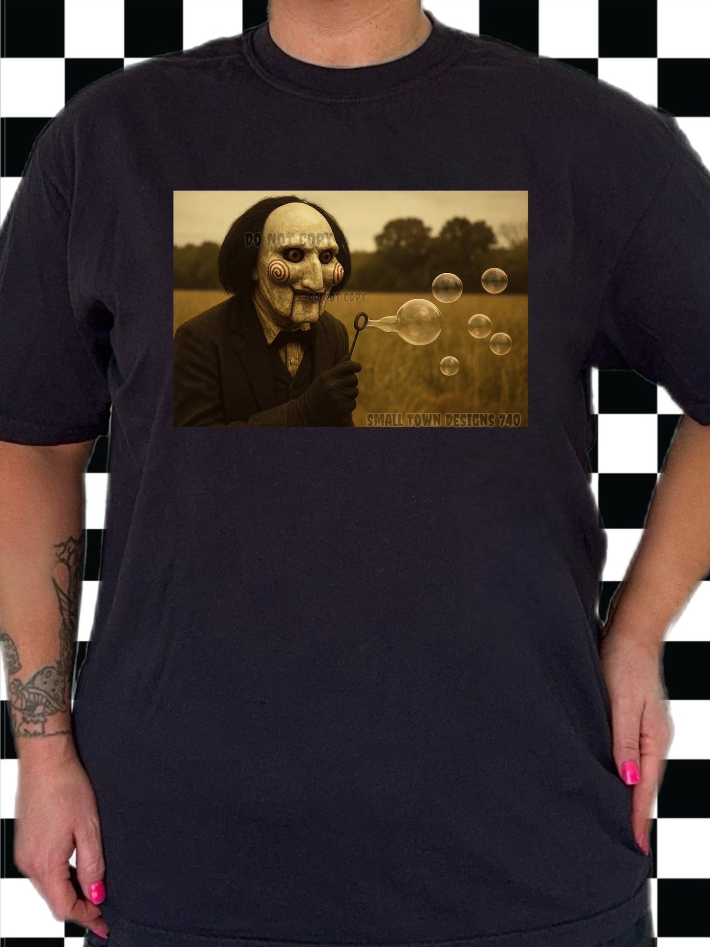 Horror Characters Blowing Bubbles (Choose Yours) 01045