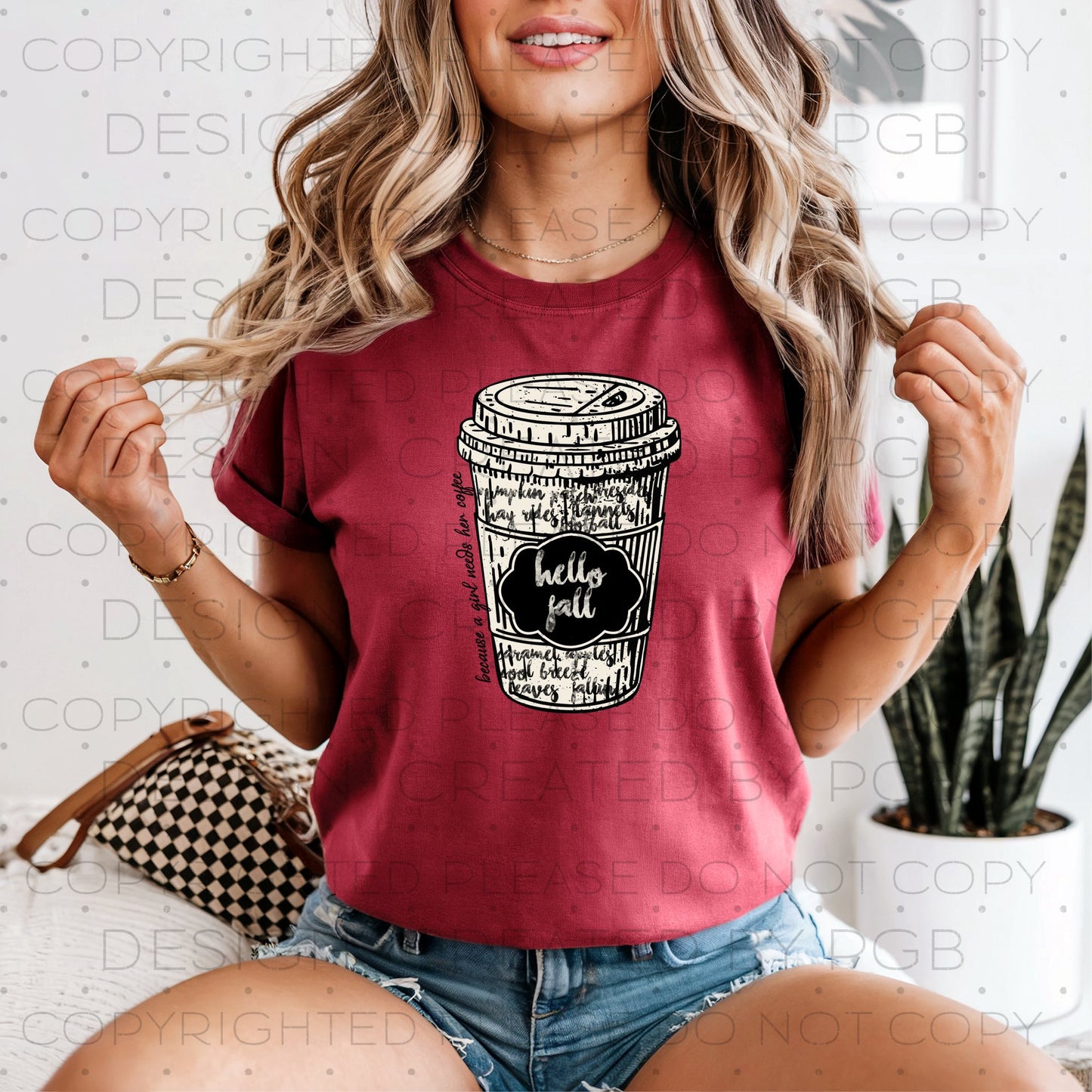 Because a Girl Needs Her Coffee Hello Fall 01130