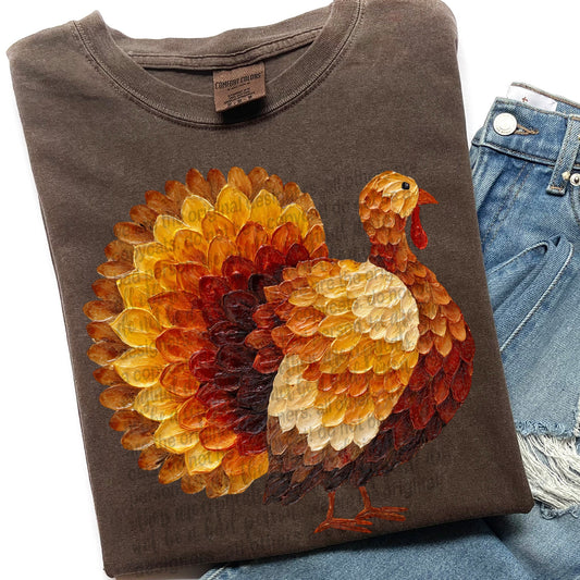 Painted Turkey 00722