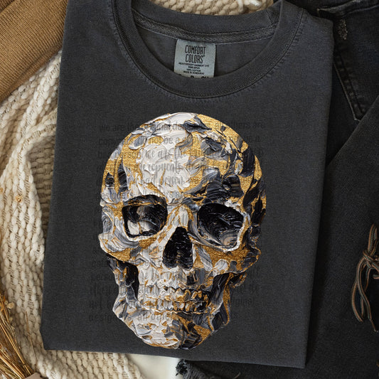 Painted Skull 00723