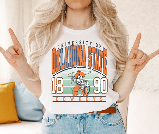 University of Oklahoma State Cowboys 1890 DTF Transfer 06008