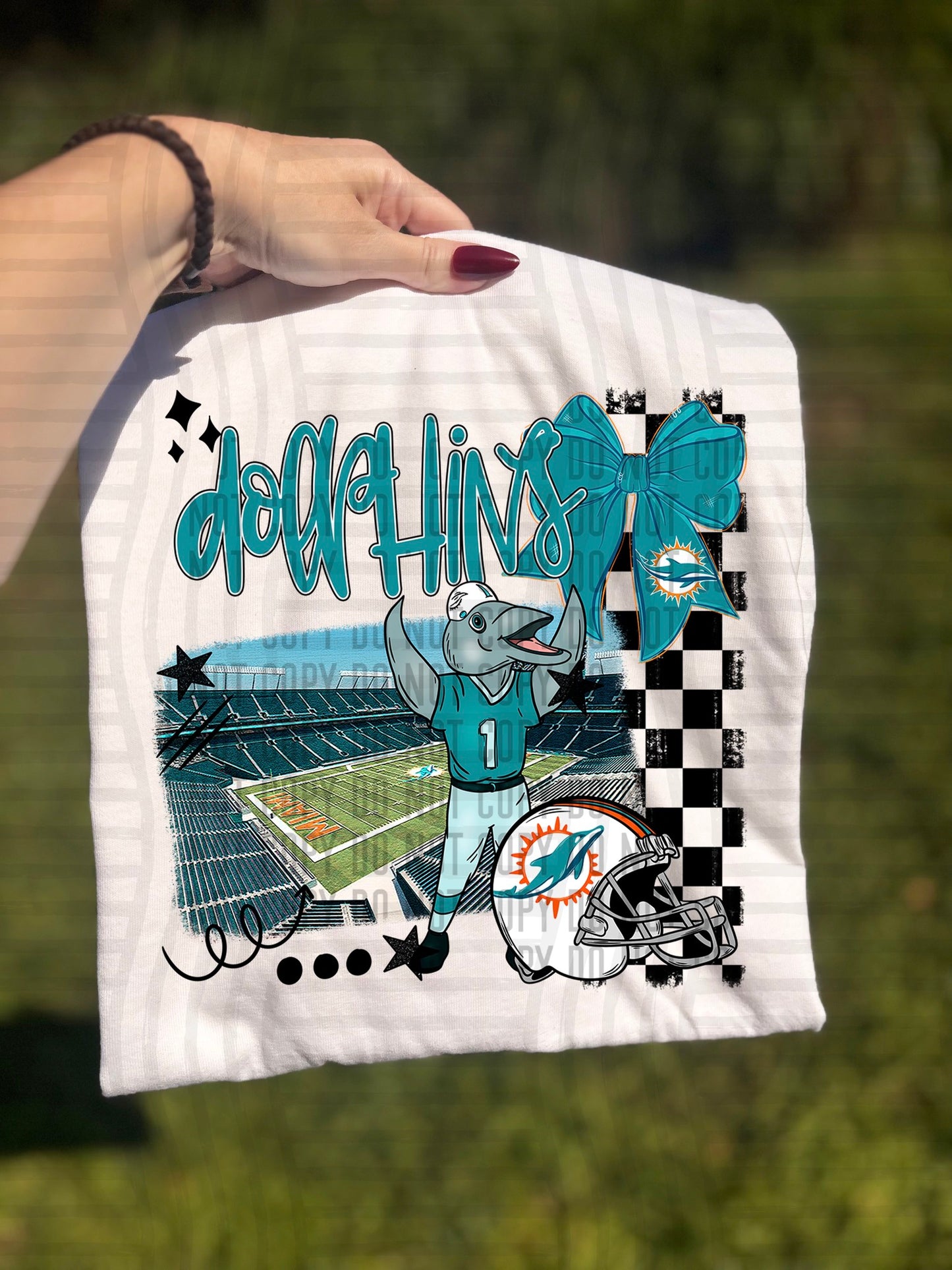 Pro Football Team Stadium Coquette Mascot (Choose Yours) 00918