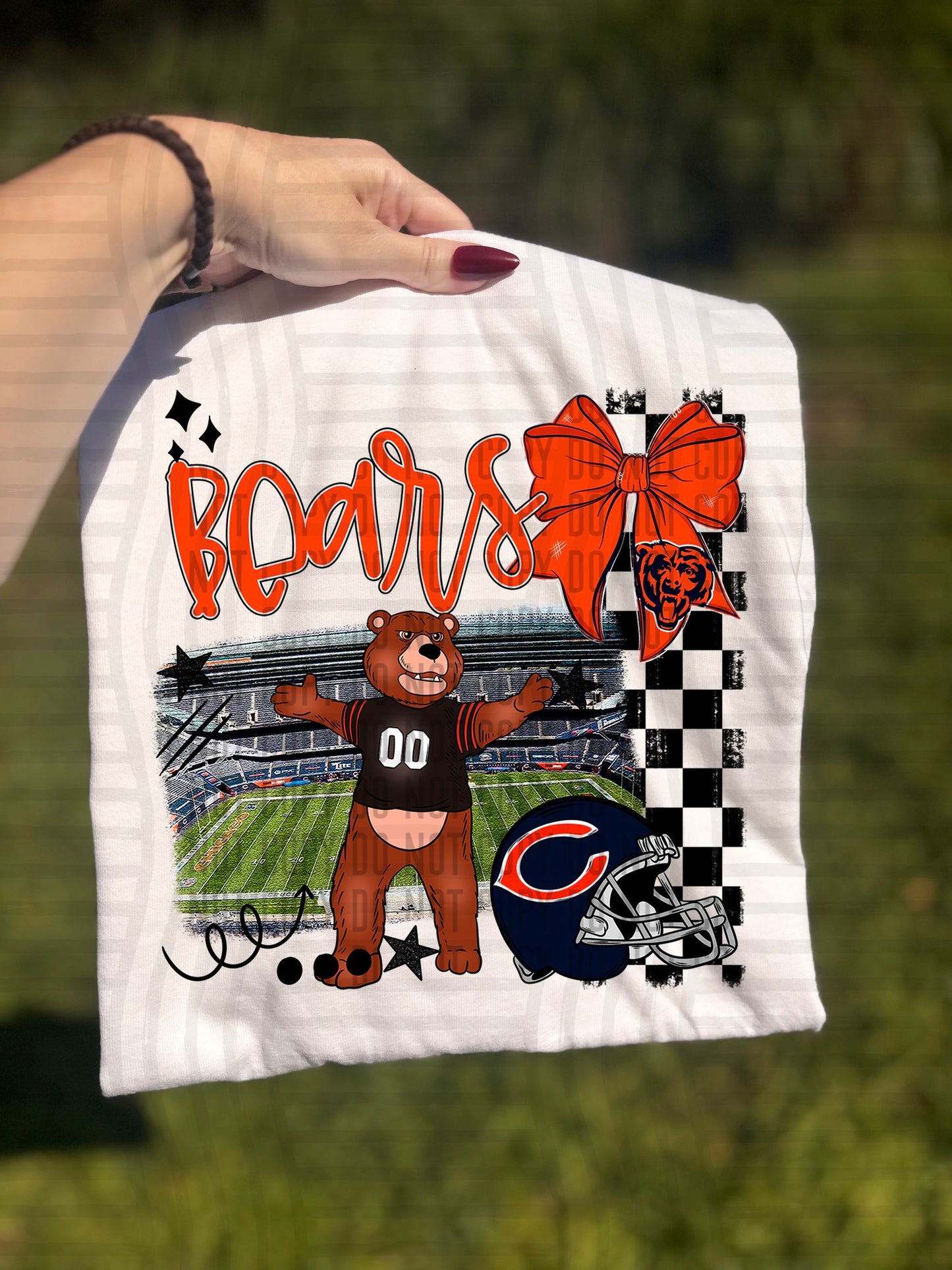 Pro Football Team Stadium Coquette Mascot (Choose Yours) 00918