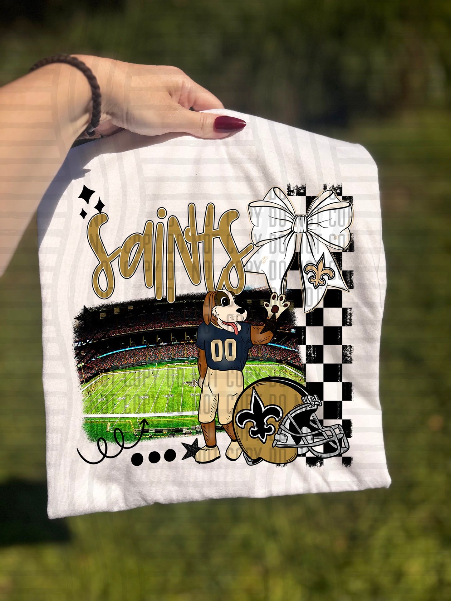 Pro Football Team Stadium Coquette Mascot (Choose Yours) 00918