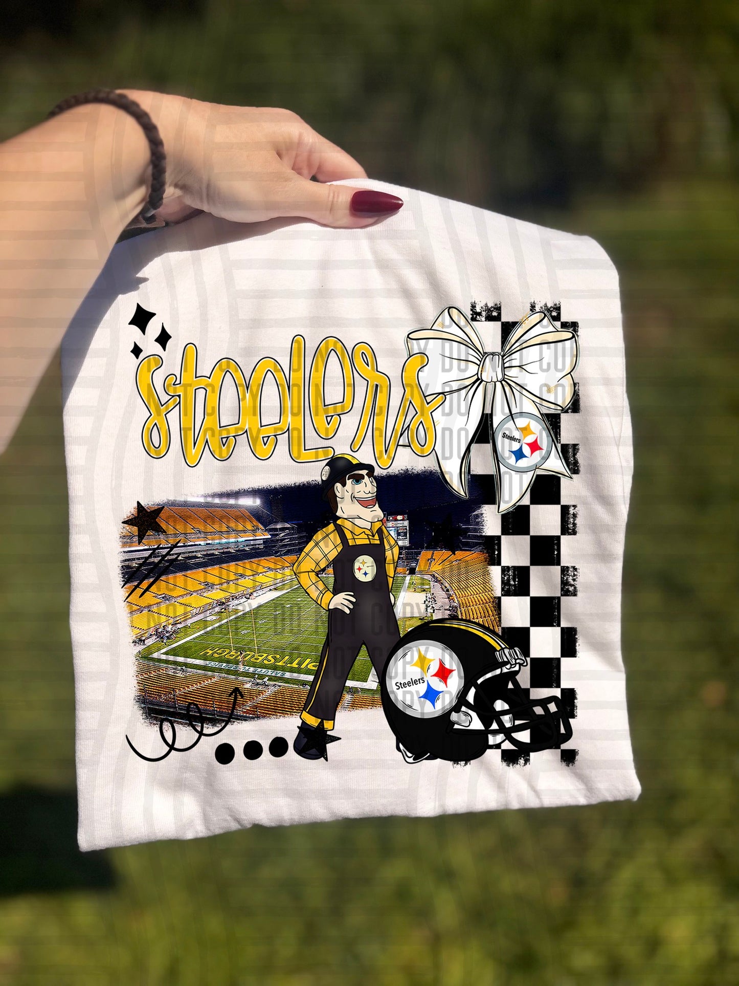 Pro Football Team Stadium Coquette Mascot (Choose Yours) 00918