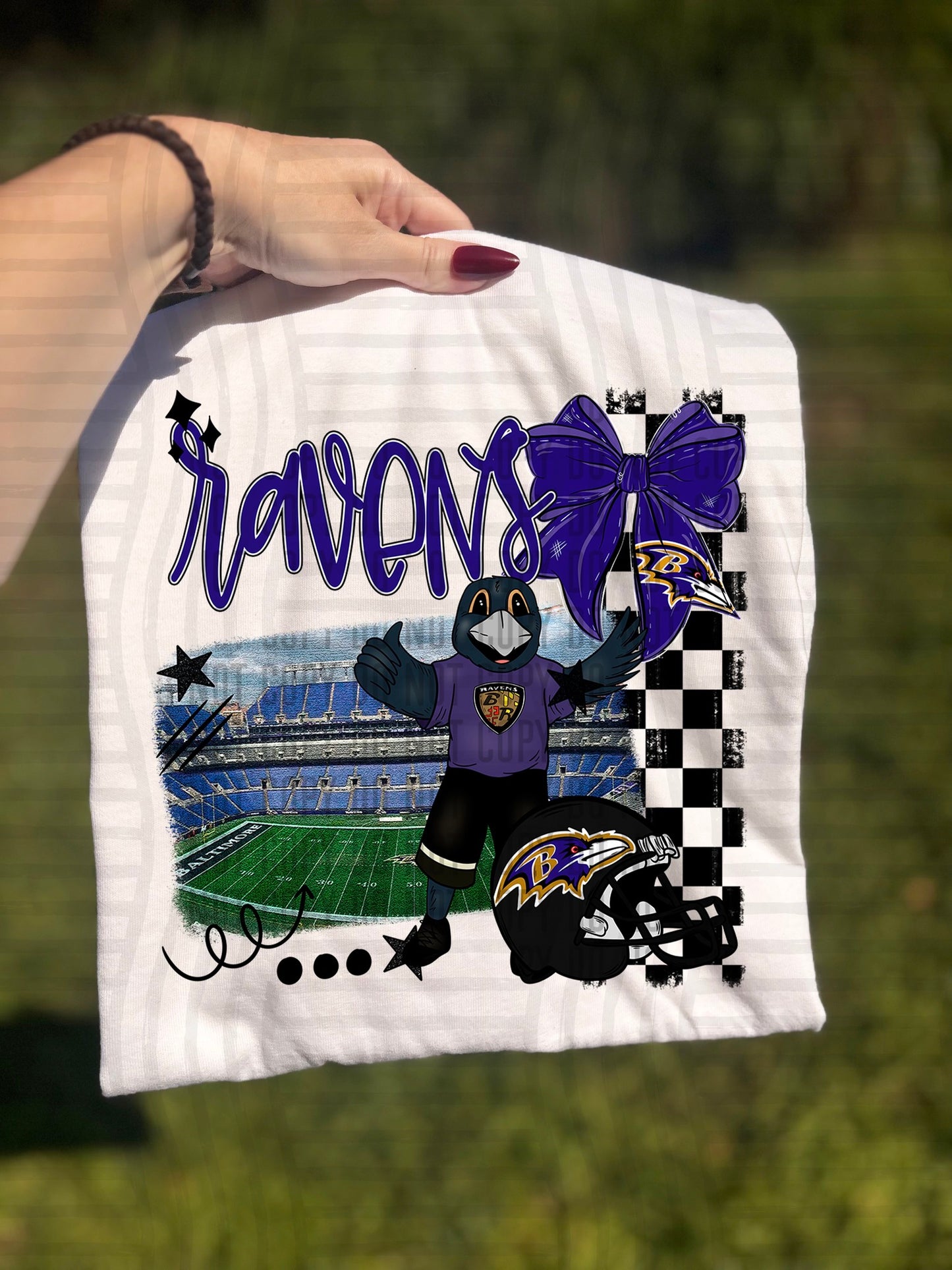 Pro Football Team Stadium Coquette Mascot (Choose Yours) 00918