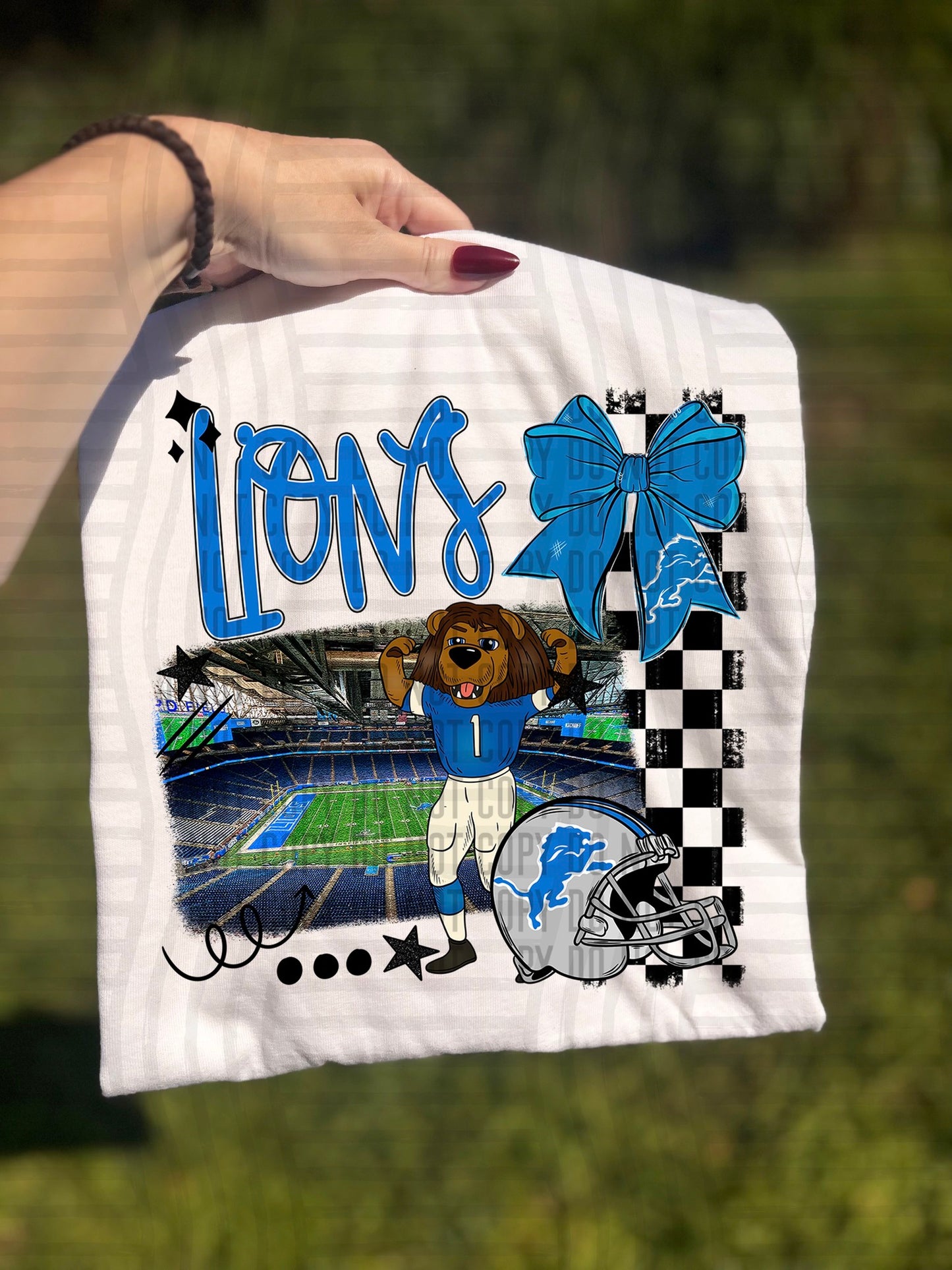 Pro Football Team Stadium Coquette Mascot (Choose Yours) 00918