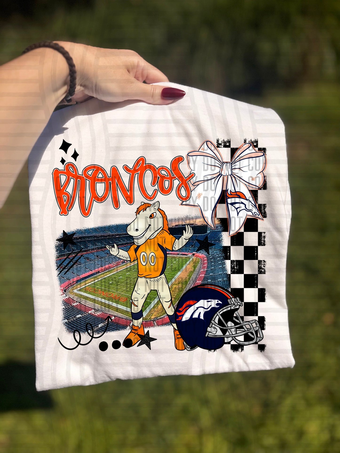 Pro Football Team Stadium Coquette Mascot (Choose Yours) 00918