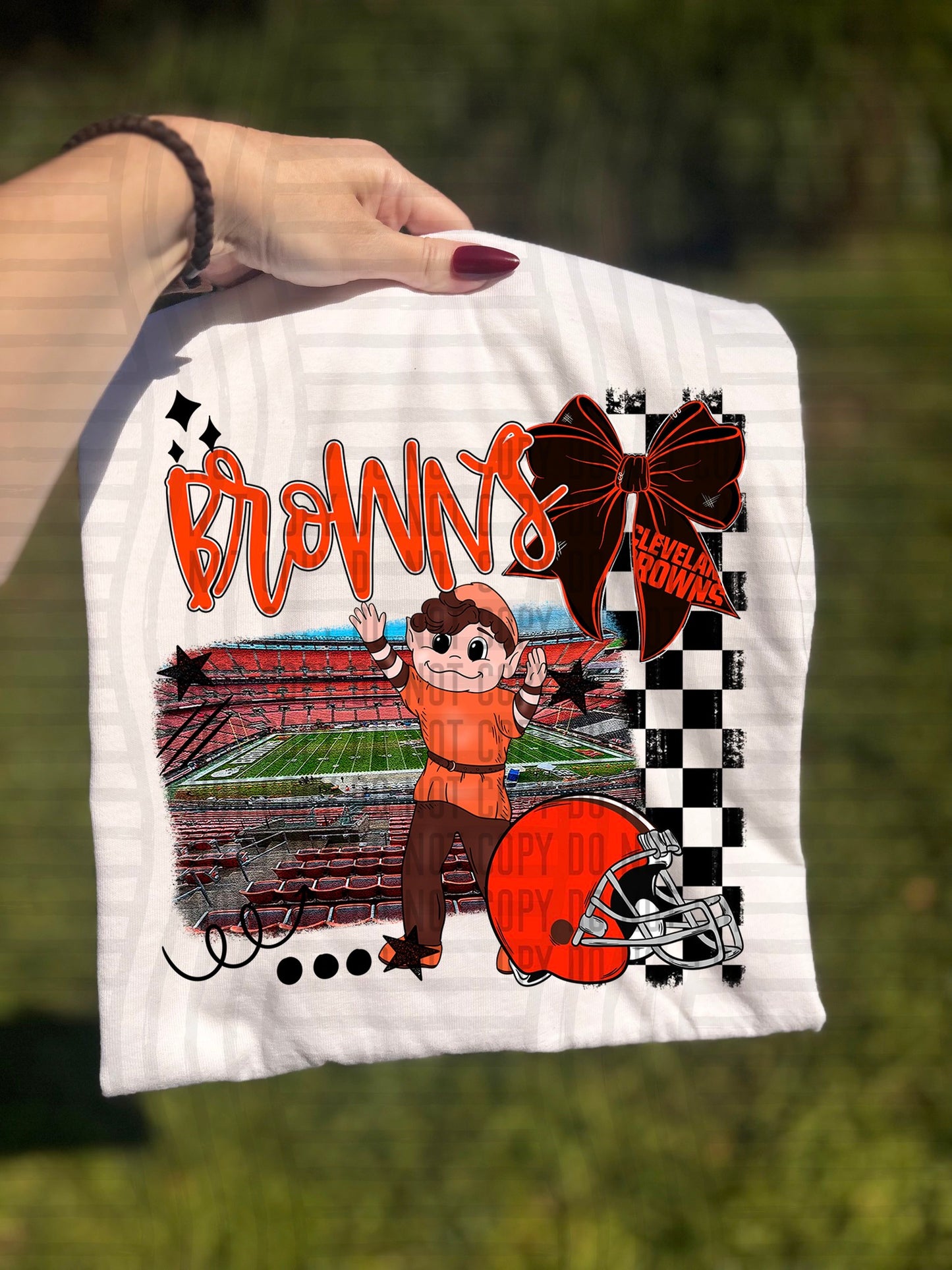 Pro Football Team Stadium Coquette Mascot (Choose Yours) 00918
