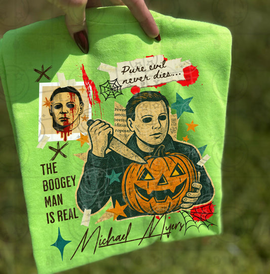 Vintage Horror Collage Michael Myers 00721