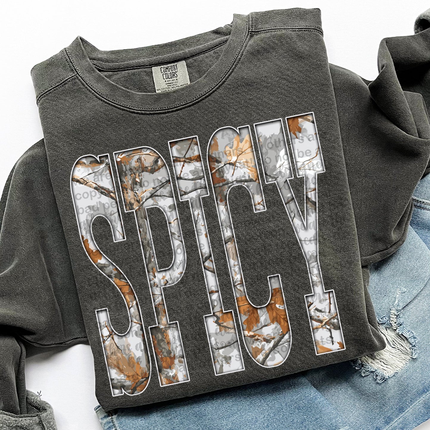 Gray Camo Spicy 00665