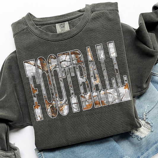 Gray Camo Football 00733