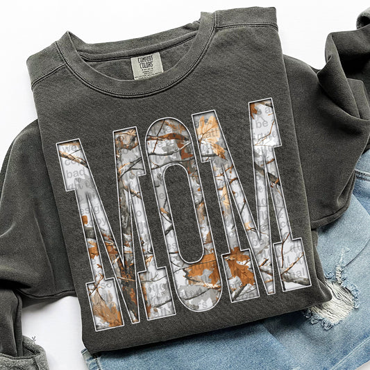Gray Camo Mom 00678