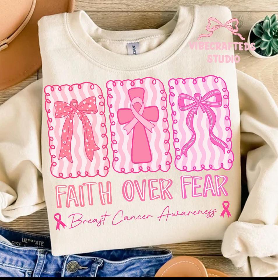 Faith Over Fear Doodle 00618