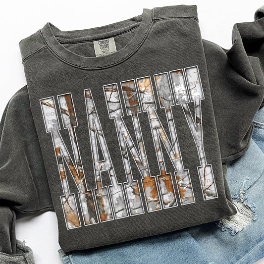 Gray Camo Nanny 00673