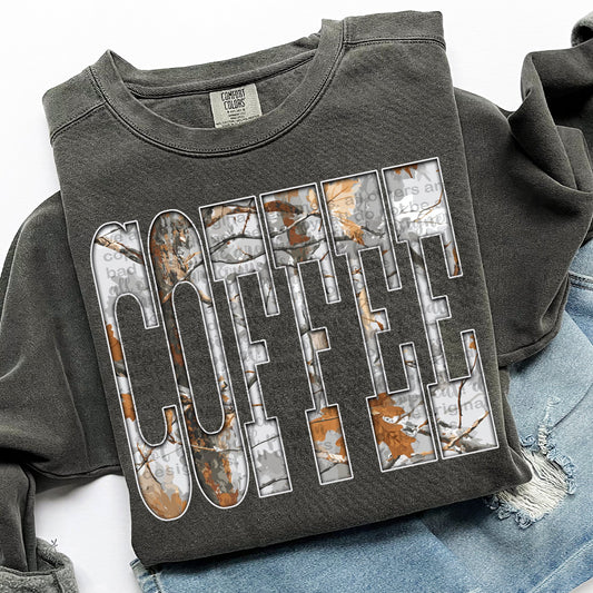 Gray Camo Coffee 00662