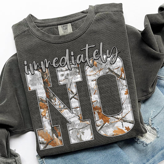 Gray Camo Immediately No 00680